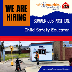 Picture Advertising job opportunity for temporary summer job position for youth.